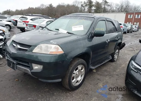 2001 Acura Mdx z USA, uszkodzony, nr VIN 2HNYD18421H507980